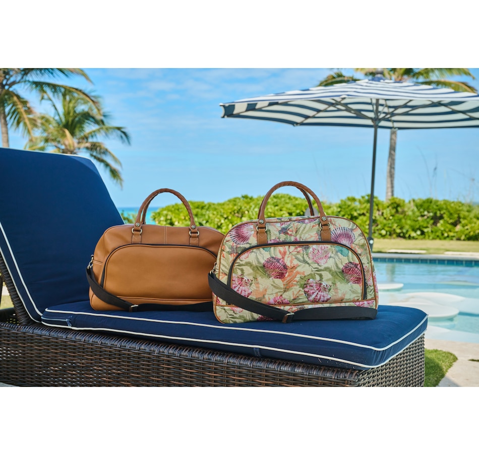 Image 253082_ALTMORE6.jpg, Product 253-082 / Price $99.33, Patricia Nash Leather Gonnessa Overnighter from Patricia Nash on TSC.ca's Fashion department