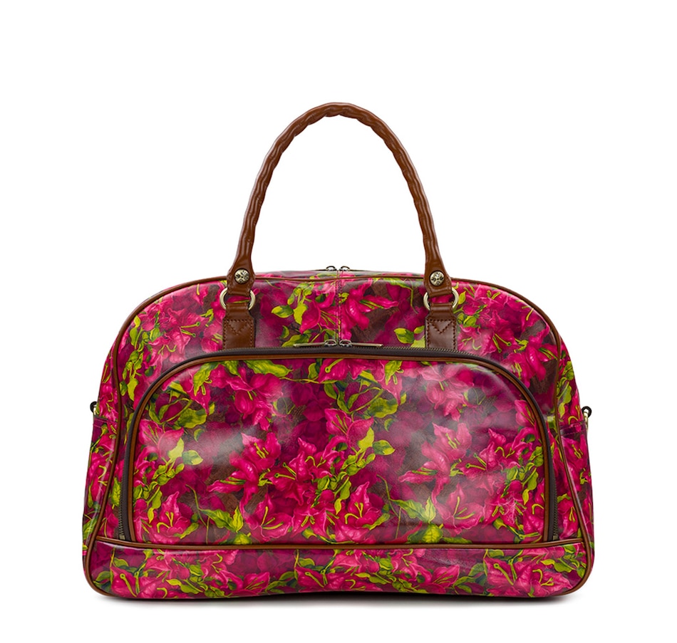 Image 253082_FLO.jpg, Product 253-082 / Price $99.33, Patricia Nash Leather Gonnessa Overnighter from Patricia Nash on TSC.ca's Fashion department