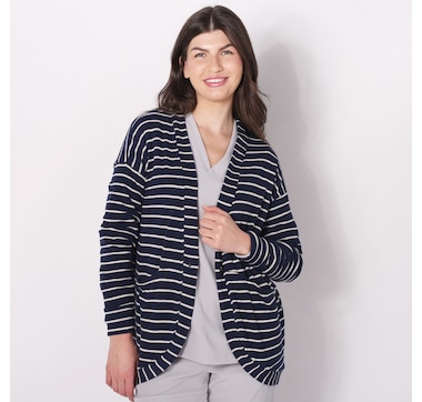 Cuddl Duds Soft Rib Knit Cocoon Wrap