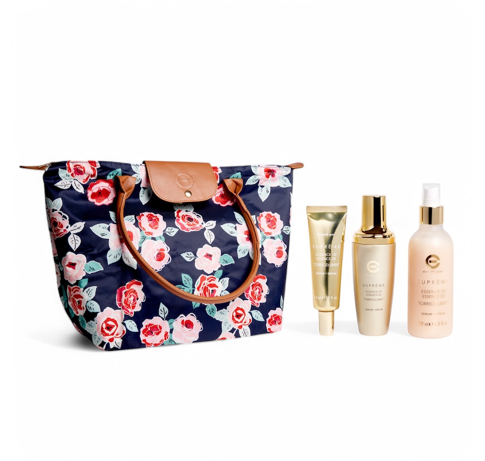Image 253132_MIDFL.jpg, Product 253-132 / Price $79.99, Elizabeth Grant Supreme Essence Torricelumn Trio With Bonus Handbag from Elizabeth Grant on TSC.ca's Beauty department