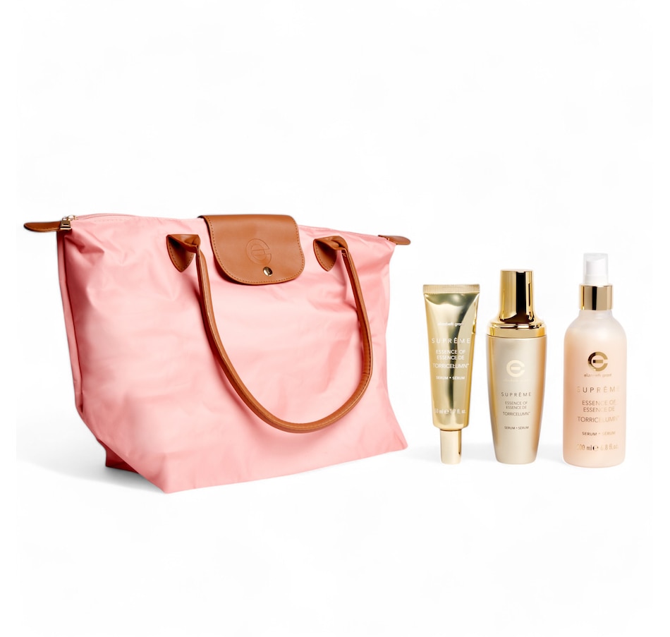 Image 253132_PNK.jpg, Product 253-132 / Price $79.99, Elizabeth Grant Supreme Essence Torricelumn Trio With Bonus Handbag from Elizabeth Grant on TSC.ca's Beauty department