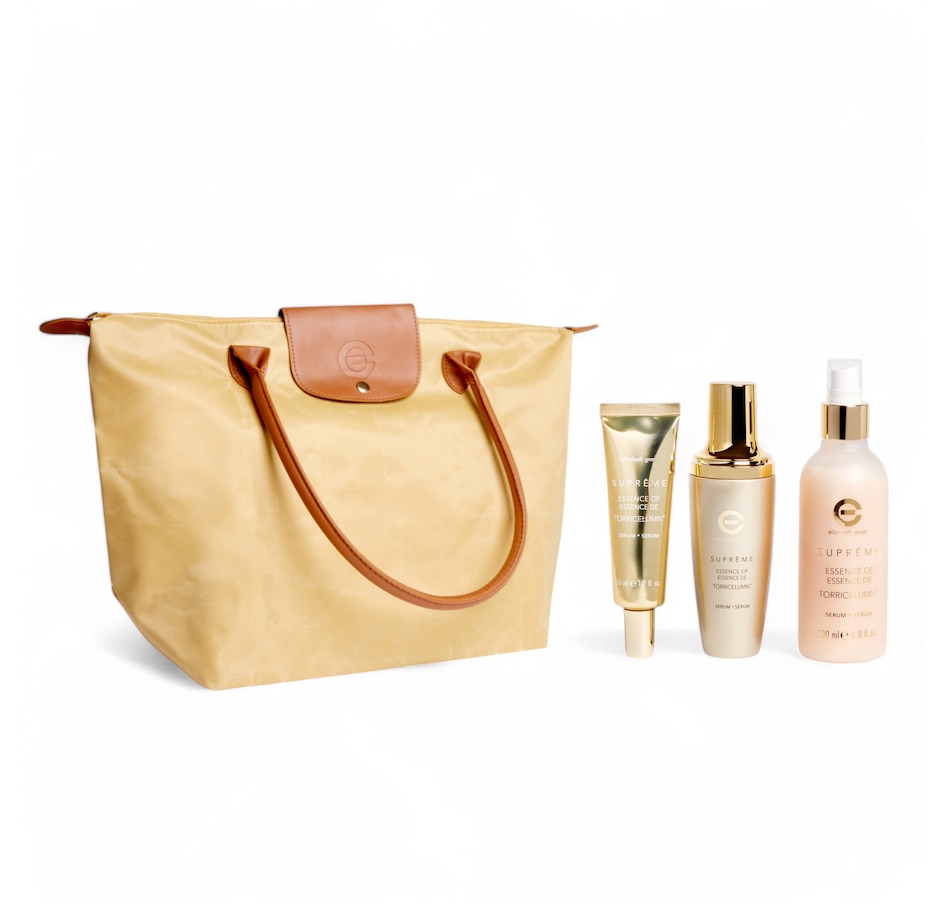 Image 253132_SAFBE.jpg, Product 253-132 / Price $79.99, Elizabeth Grant Supreme Essence Torricelumn Trio With Bonus Handbag from Elizabeth Grant on TSC.ca's Beauty department