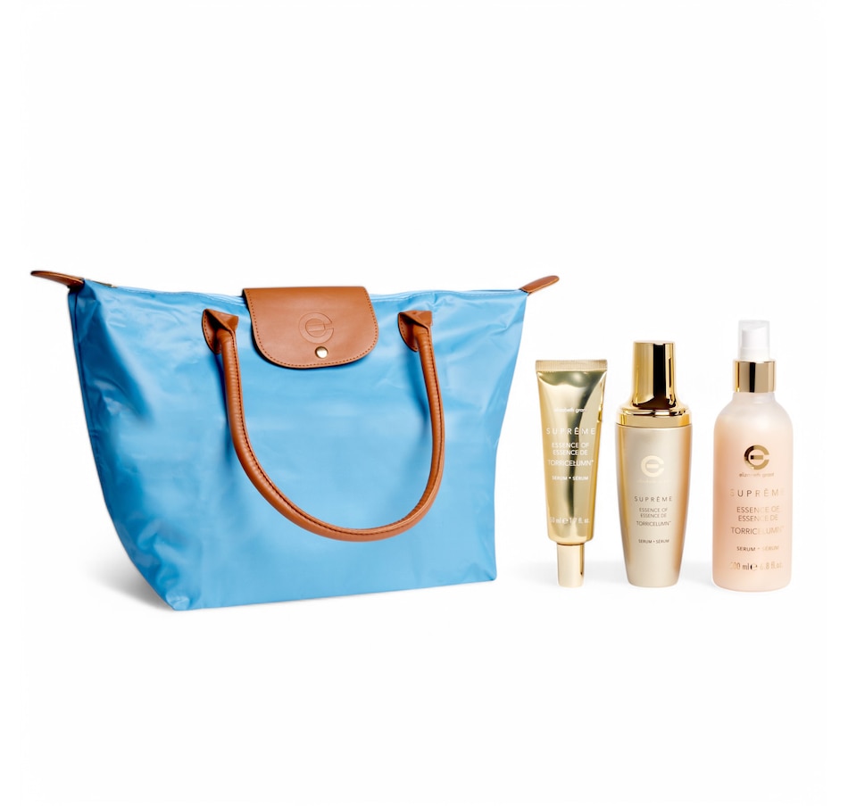 Image 253132_SKYDM.jpg, Product 253-132 / Price $79.99, Elizabeth Grant Supreme Essence Torricelumn Trio With Bonus Handbag from Elizabeth Grant on TSC.ca's Beauty department