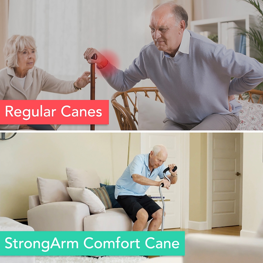 Image 253161_ALTMORE14.jpg, Product 253-161 / Price $89.99, StrongArm Comfort Cane Self Standing from StrongArm on TSC.ca's Health & Fitness department