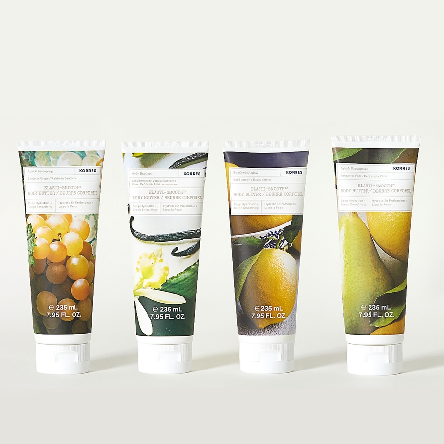 Image 253213.jpg, Product 253-213 / Price $99.99, KORRES Elasti-Smooth Body Butter Supersize 4-Piece Variety Collection from KORRES Natural Products on TSC.ca's Beauty department
