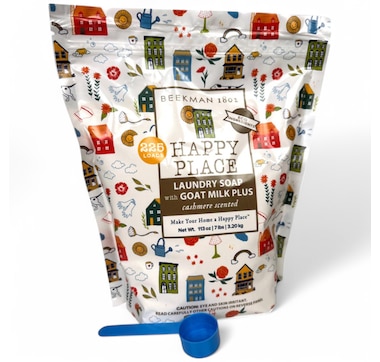 Beekman 1802 Happy Place Goat Milk + 225 Load Laundry Soap 