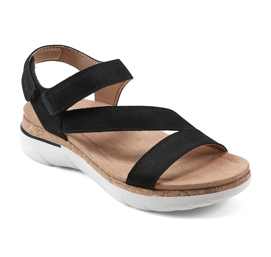 Image 253322_BLK.jpg, Product 253-322 / Price $39.33, Earth Shoes Roni Ankle Strap Sandal from Earth Shoes on TSC.ca's Shoes department