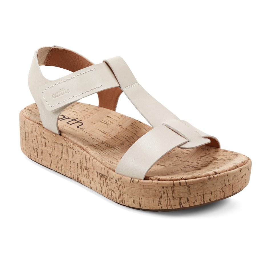 Image 253326_CRM.jpg, Product 253-326 / Price $69.88, Earth Shoes Shari Ankle Strap Wedge Sandal from Earth Shoes on TSC.ca's Shoes department