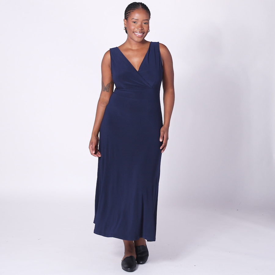 Image 253360_NVY.jpg, Product 253-360 / Price $31.33, Red Coral V-Neck Maxi Dress from Red Coral Fashions on TSC.ca's Fashion department