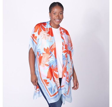 Buy ShoSho Women's Plus Size Fleece Lined Colorful Tribal Print