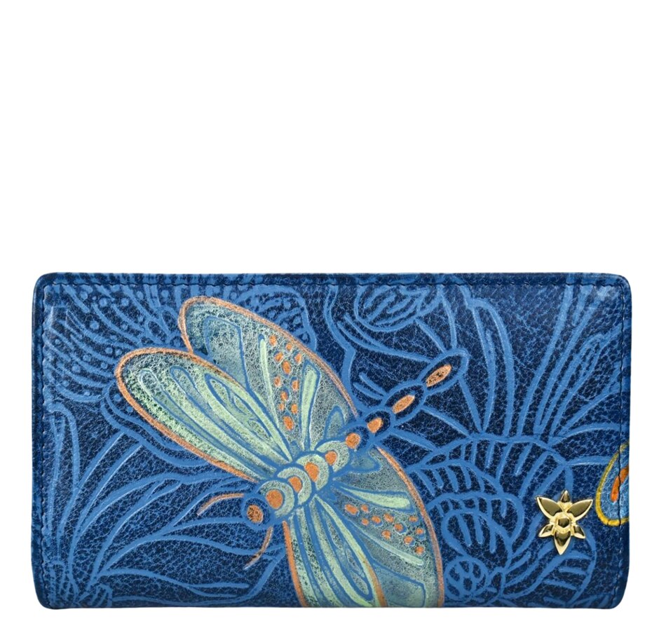 Image 253386_DRLBU.jpg, Product 253-386 / Price $49.33, Anuschka RFID Card Organizer from Anuschka Handbags on TSC.ca's Fashion department