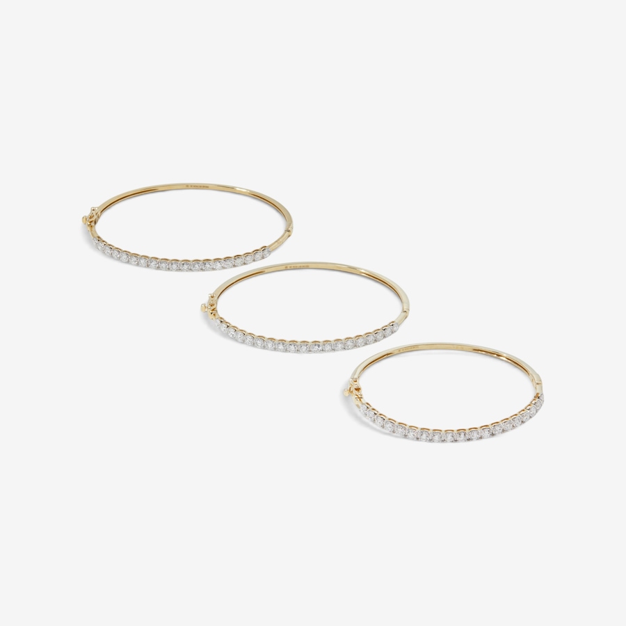Image 253502_ALTMORE1.jpg, Product 253-502 / Price $2,899.88 - $2,999.88, EVERA Diamonds 14K Gold 3.00 ctw Round Diamond Bracelet from Evera Diamonds on TSC.ca's Jewellery department