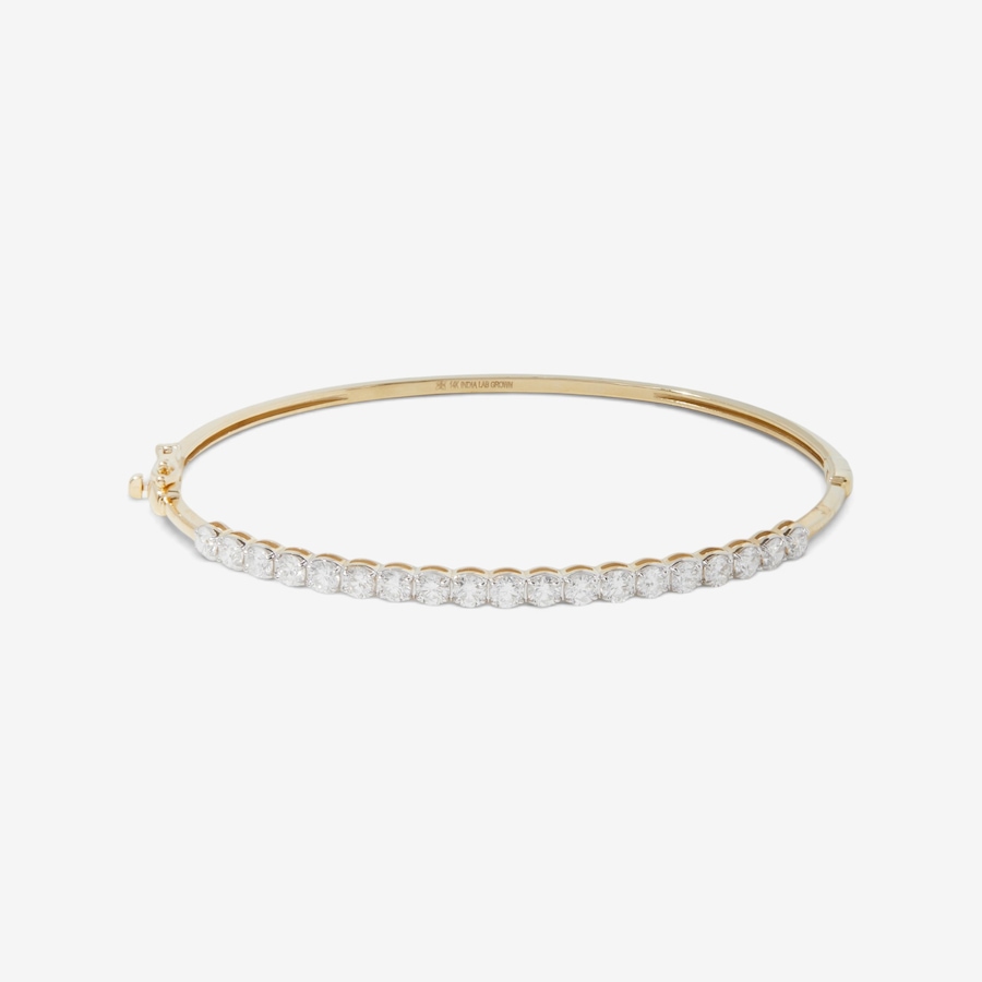 Image 253502_YG8IN.jpg, Product 253-502 / Price $2,899.88 - $2,999.88, EVERA Diamonds 14K Gold 3.00 ctw Round Diamond Bracelet from Evera Diamonds on TSC.ca's Jewellery department