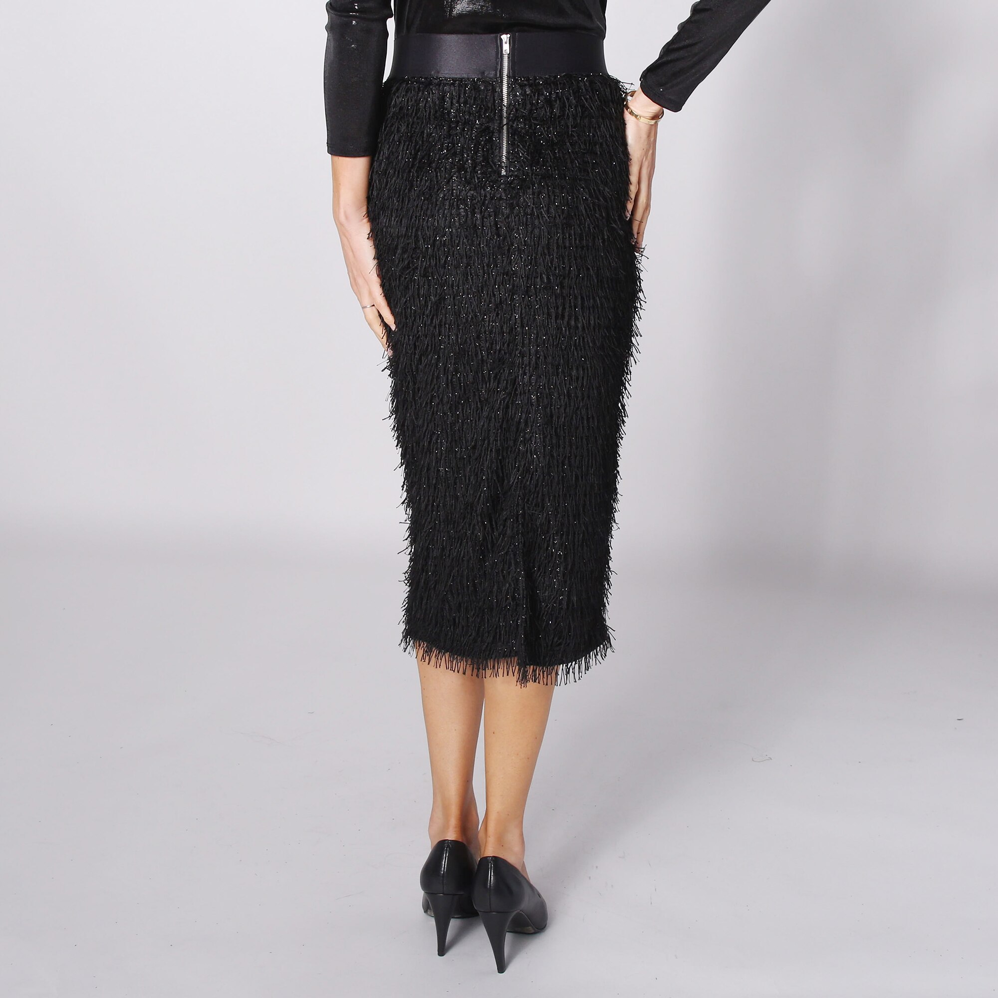 【as\"on】 LONDON CHECK MIDI SKIRT◆ Chicwish Women's Views of London Red Bus Scene Printed A