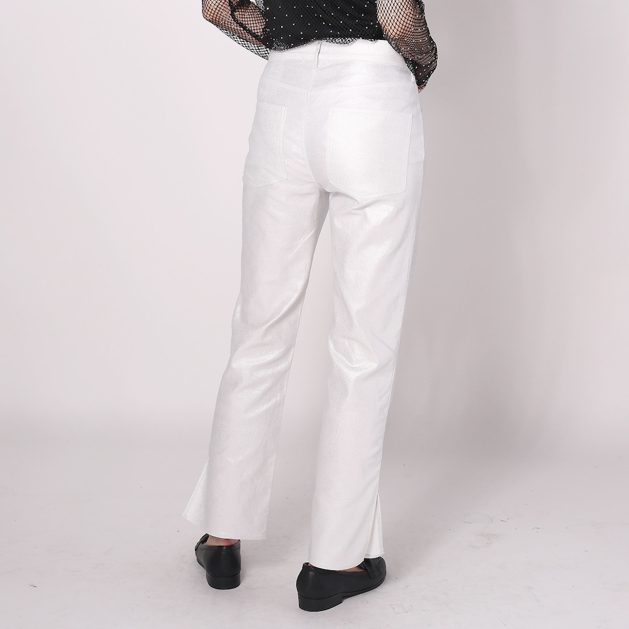 Image 253586_ALTMORE1.jpg, Product 253-586 / Price $64.33, Parker & Rowe Metallic Coated Straight Leg Jean from Parker & Rowe on TSC.ca's Fashion department