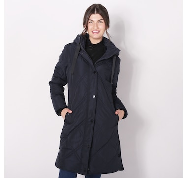 Northside Quilted Long Jacket