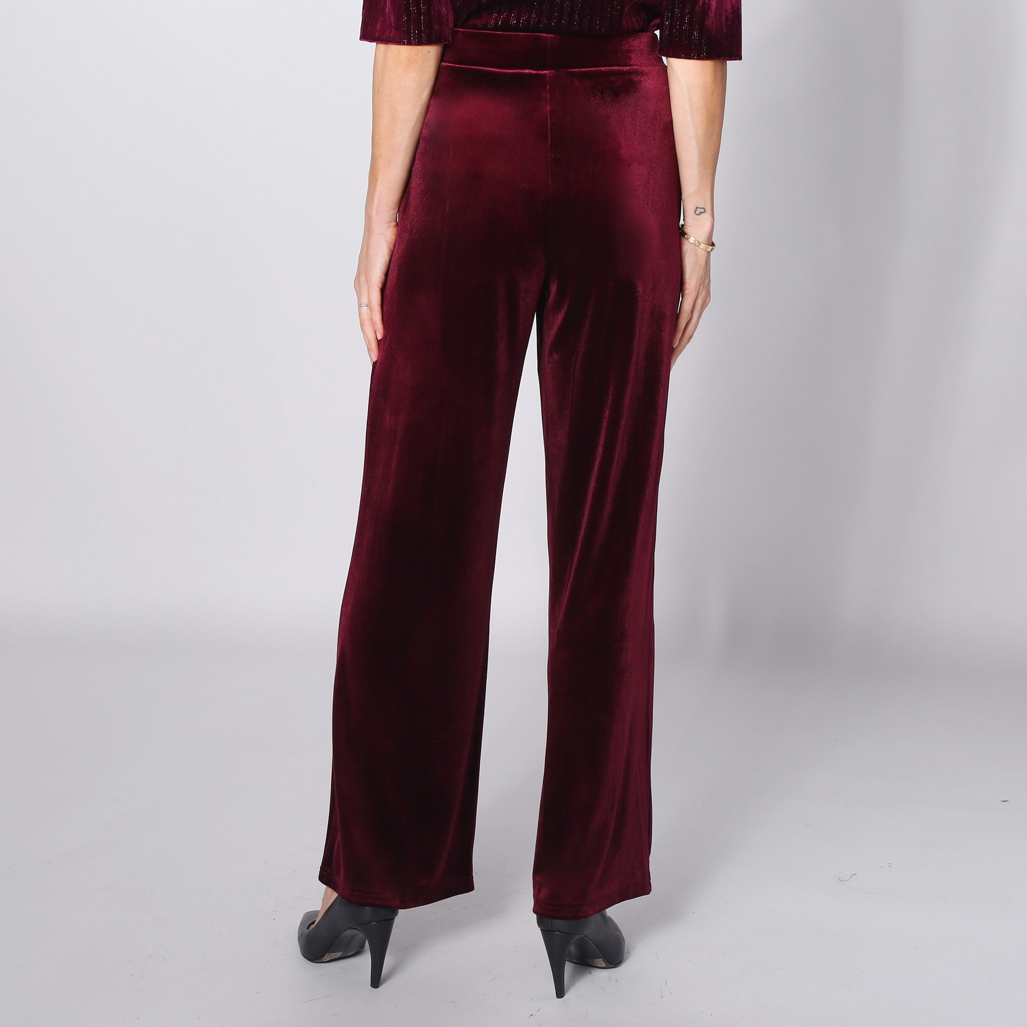 パンツ archive LAMA LUCENTE Velvet pants y2k Guillaume Velvet Wide Leg Pant - TSC.ca