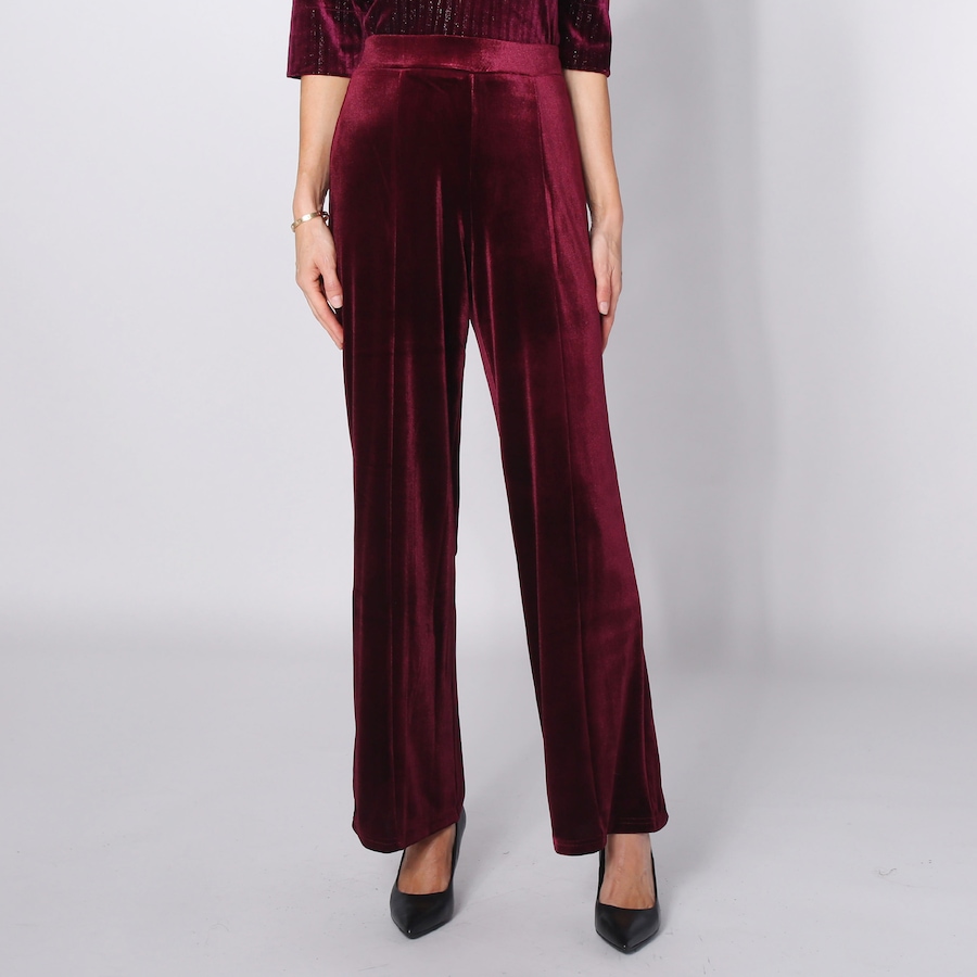 Image 253624_BD.jpg, Product 253-624 / Price $39.33, Guillaume Velvet Wide Leg Pant from Guillaume on TSC.ca's Fashion department