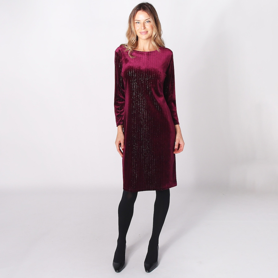 Image 253625_BD.jpg, Product 253-625 / Price $39.33, Guillaume Velvet Boat Neck Dress from Guillaume on TSC.ca's Fashion department