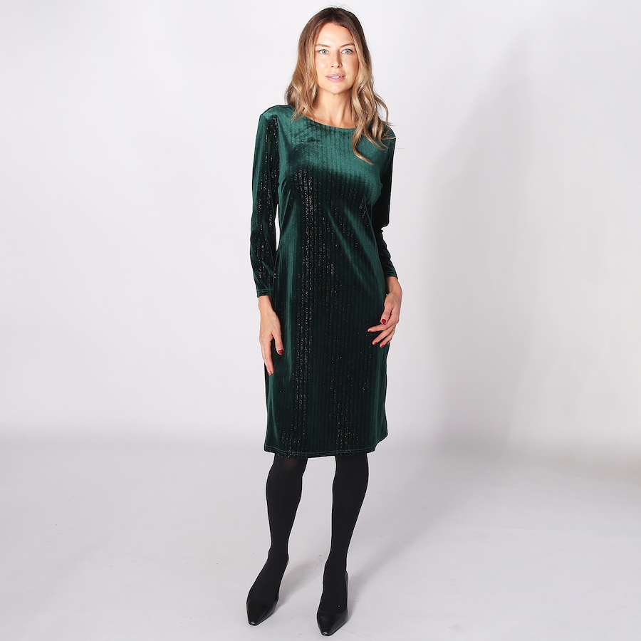 Image 253625_EMR.jpg, Product 253-625 / Price $39.33, Guillaume Velvet Boat Neck Dress from Guillaume on TSC.ca's Fashion department