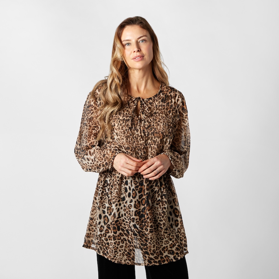 Image 253628_ALTMORE1.jpg, Product 253-628 / Price $31.33, Guillaume Lurex Trim Blouse with Cami from Guillaume on TSC.ca's Fashion department