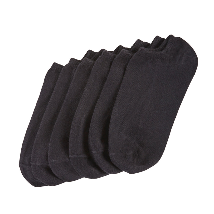 Image 253651_BLK.jpg, Product 253-651 / Price $25.00, Hue Six-Pack Cotton Liners from HUE on TSC.ca's Fashion department