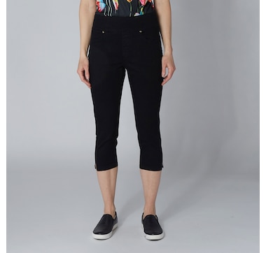Mr. Max Stretch Denim Crop Legging