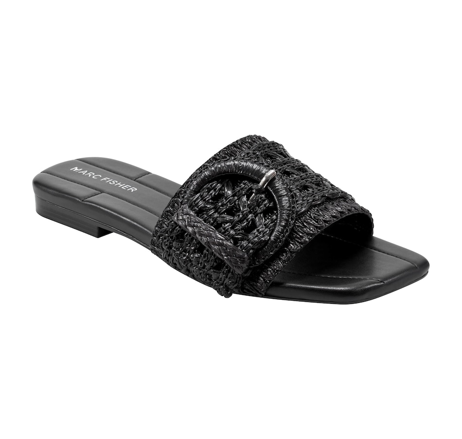 Image 253774_BLK.jpg, Product 253-774 / Price $59.33, Marc Fisher Loree Slide Sandal from Marc Fisher on TSC.ca's Shoes department