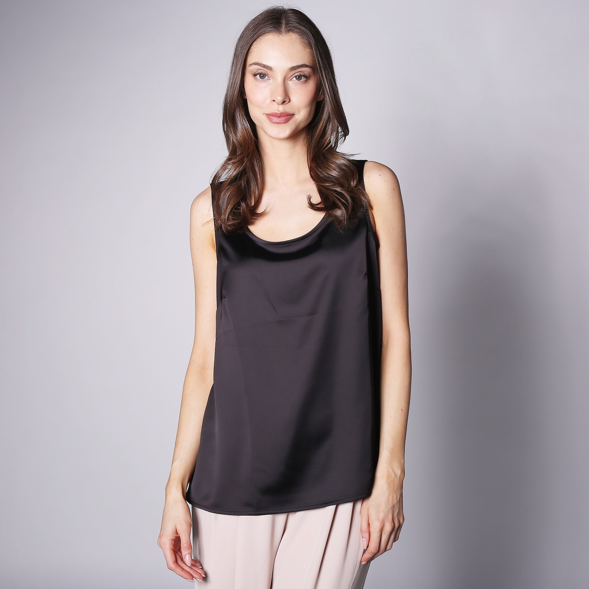 Legacy Luxe Matte Satin Tank Top