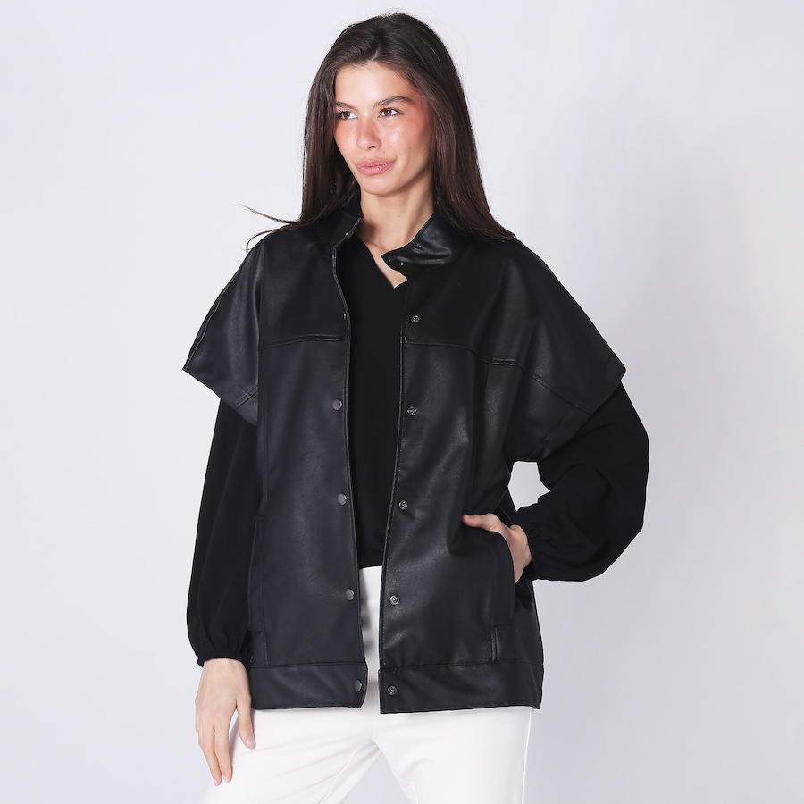 Image 253799_BLK.jpg, Product 253-799 / Price $59.33, Legacy Vegan Leather Snap Front Jacket from Legacy on TSC.ca's Fashion department