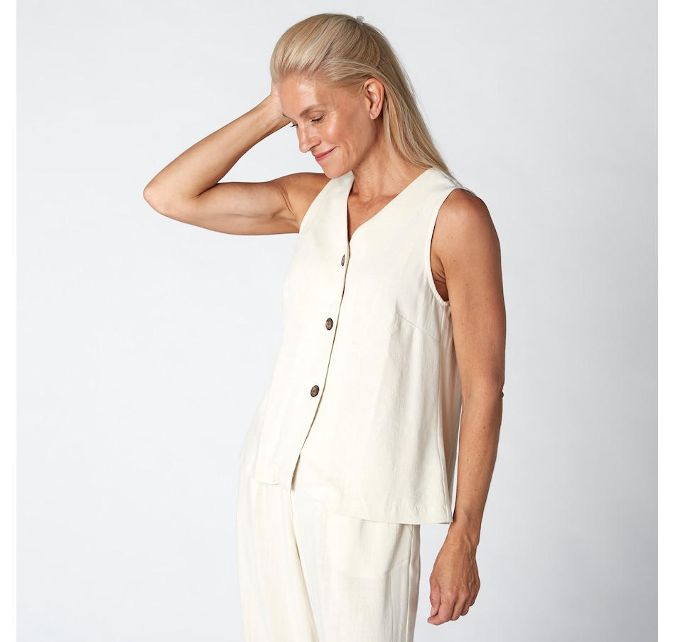 Image 253803_ALTMORE1.jpg, Product 253-803 / Price $39.33, Legacy Roma Soft Linen Blend Vest from Legacy on TSC.ca's Fashion department