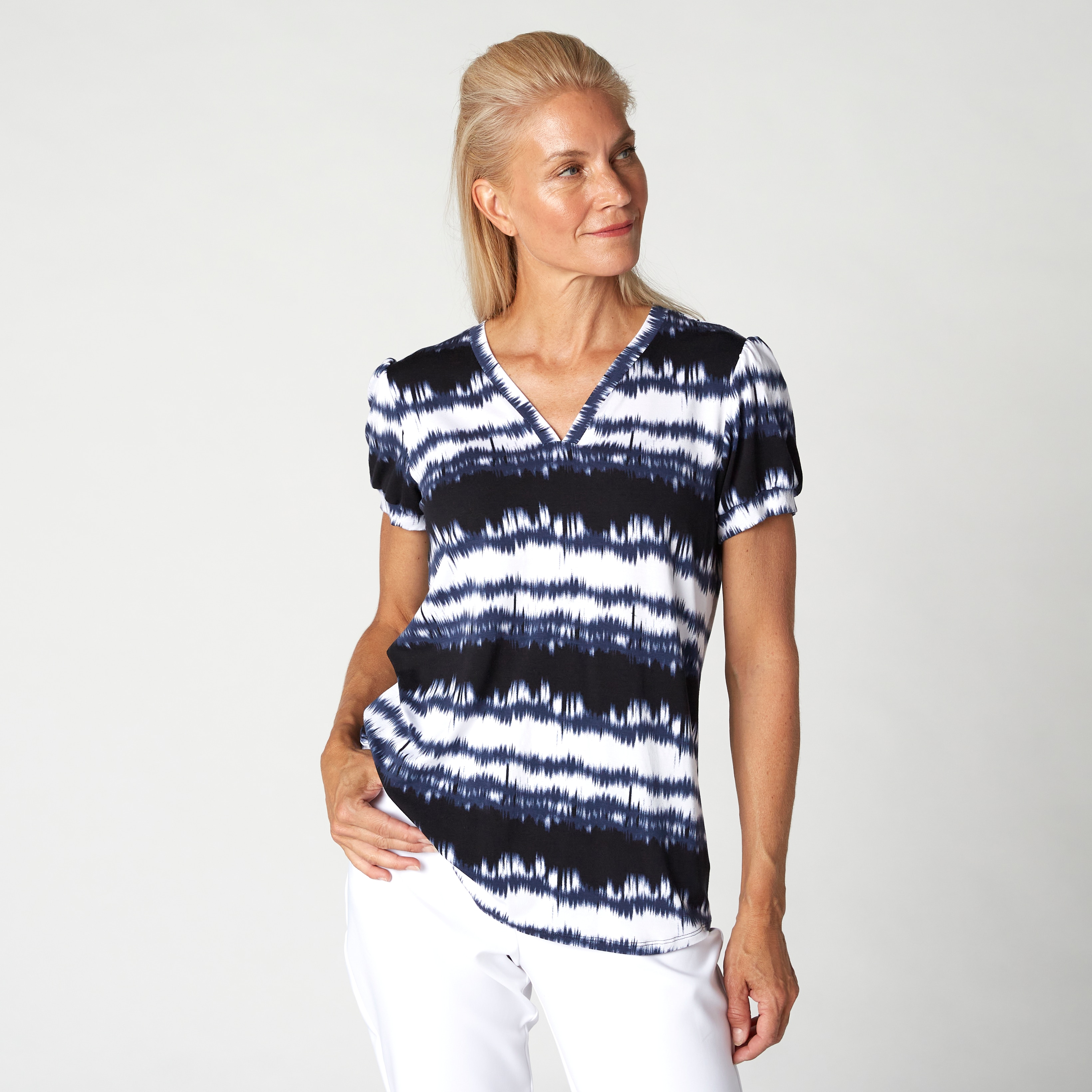 Legacy Viscose Jersey Knit V-Neck Top - TSC.ca