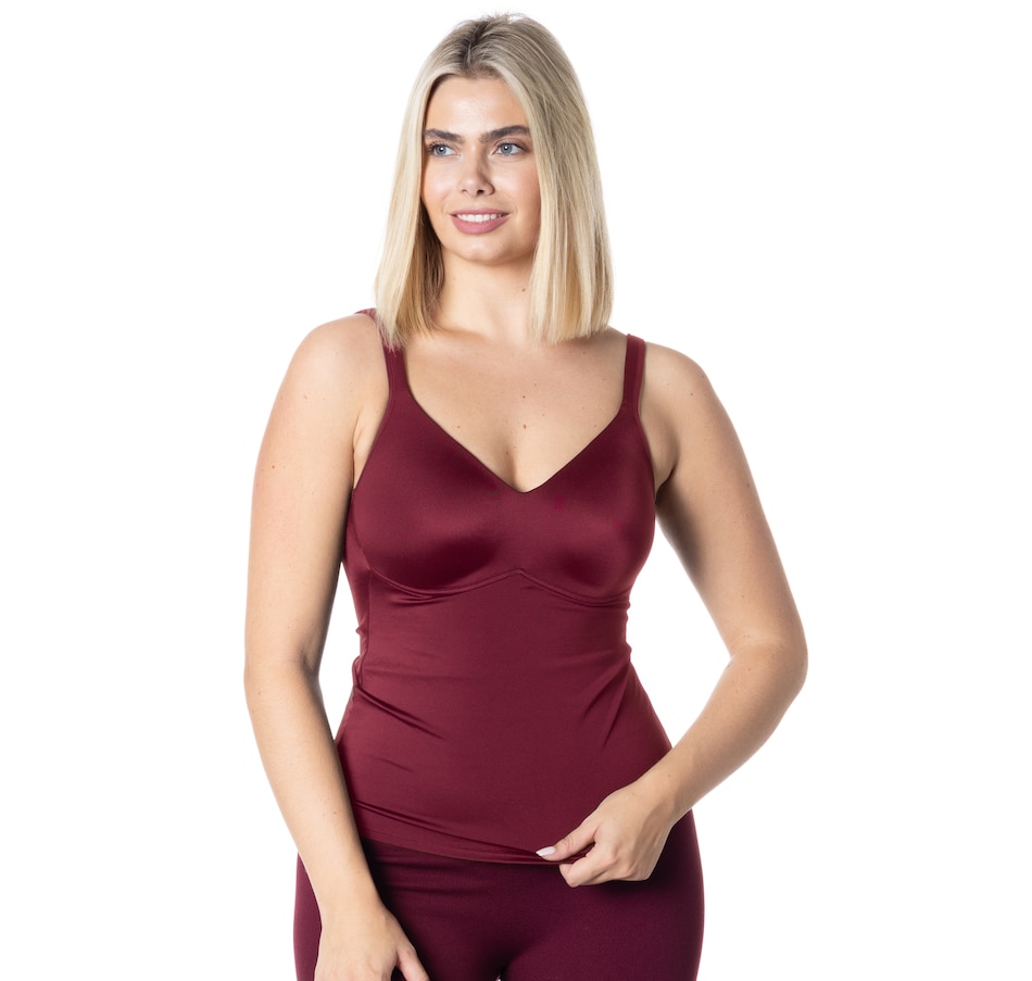 Image 253825_ALTMORE8.jpg, Product 253-825 / Price $70.00, Rhonda Shear Two-Pack Molded Cup Flirt Camisole from Rhonda Shear Shapewear on TSC.ca's Fashion department
