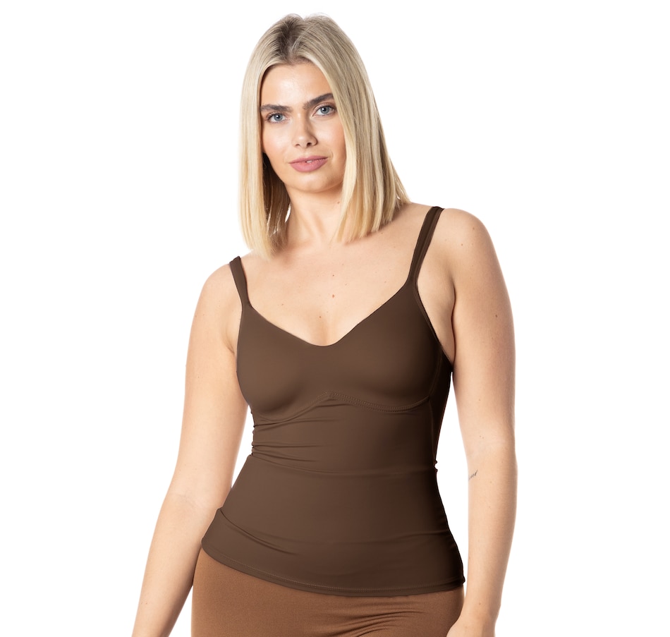 Image 253825_ALTMORE9.jpg, Product 253-825 / Price $70.00, Rhonda Shear Two-Pack Molded Cup Flirt Camisole from Rhonda Shear Shapewear on TSC.ca's Fashion department