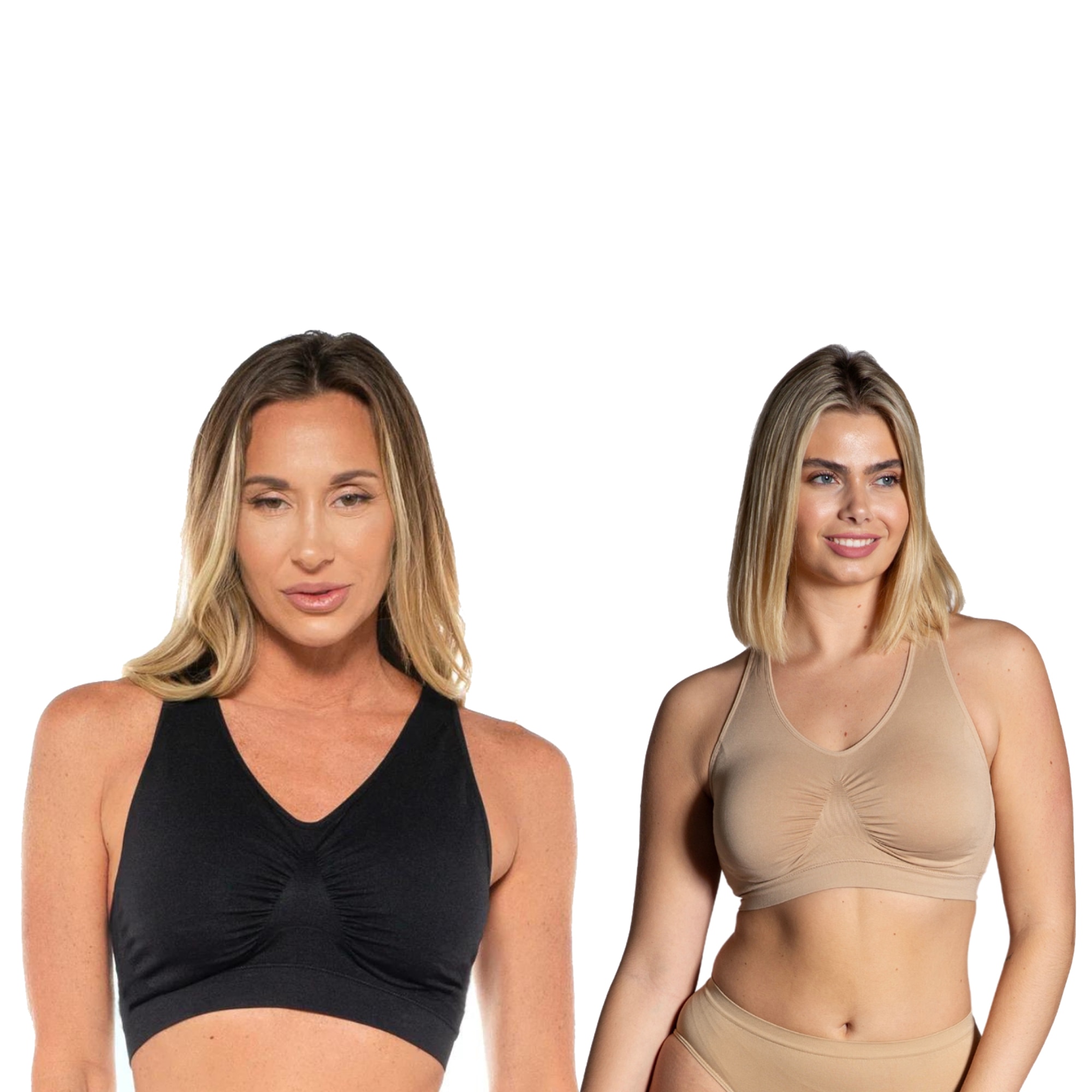 Seamless racerback bra online