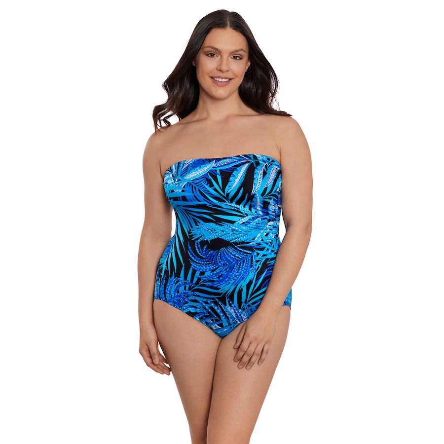 Image 253886_TRQ.jpg, Product 253-886 / Price $54.33, Longitude Side Shirred Bandeau from Longitude Swimwear on TSC.ca's Fashion department