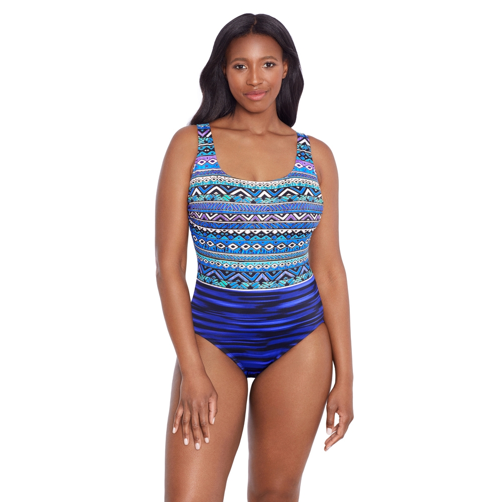 Longitude Lace Up Back Tank Swimsuit - TSC.ca