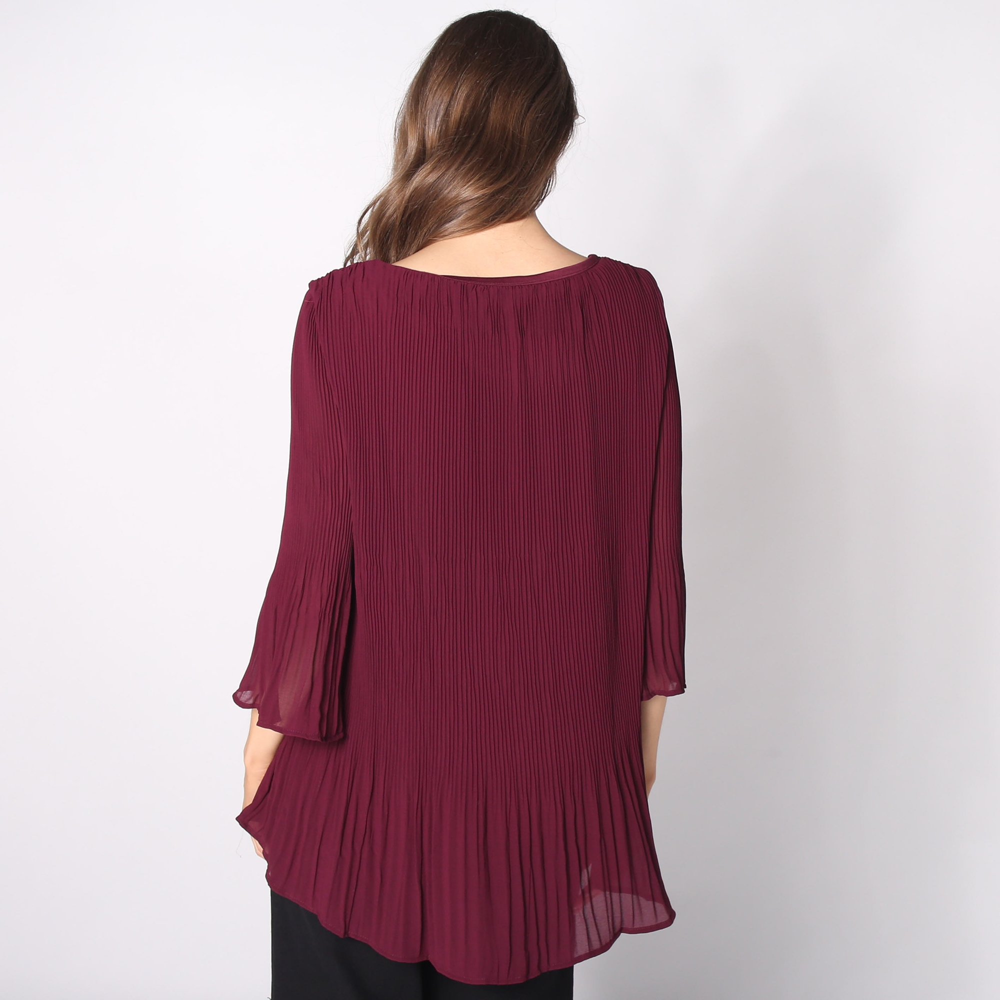 high low chiffon top