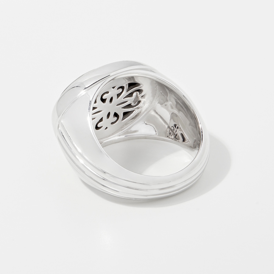 Image 254079_ALTMORE2.jpg, Product 254-079 / Price $799.99, Canadian Ammolite Gems Sterling Silver Oval Ammolite Statement Ring from Canadian Ammolite Gems on TSC.ca's Jewellery department