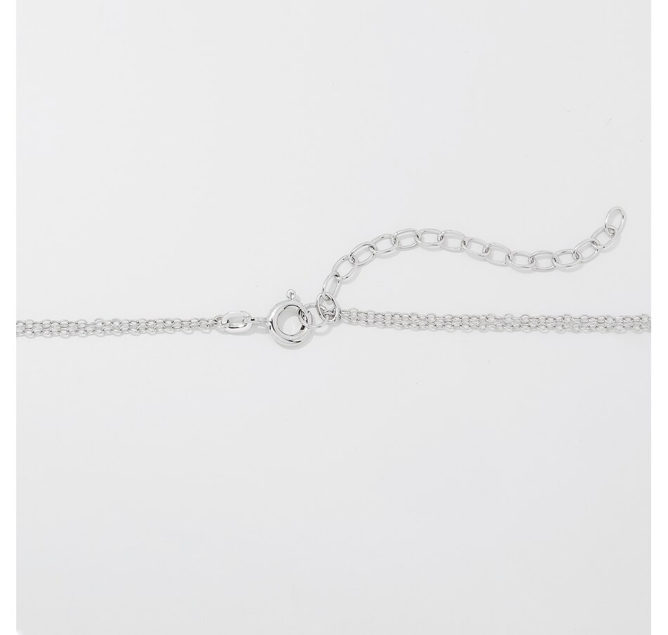 Image 254098_ALTMORE2.jpg, Product 254-098 / Price $39.33, Diamonelle Sterling Silver Rhodium Plate Diamonelle Double Layer Necklace from Diamonelle on TSC.ca's Jewellery department