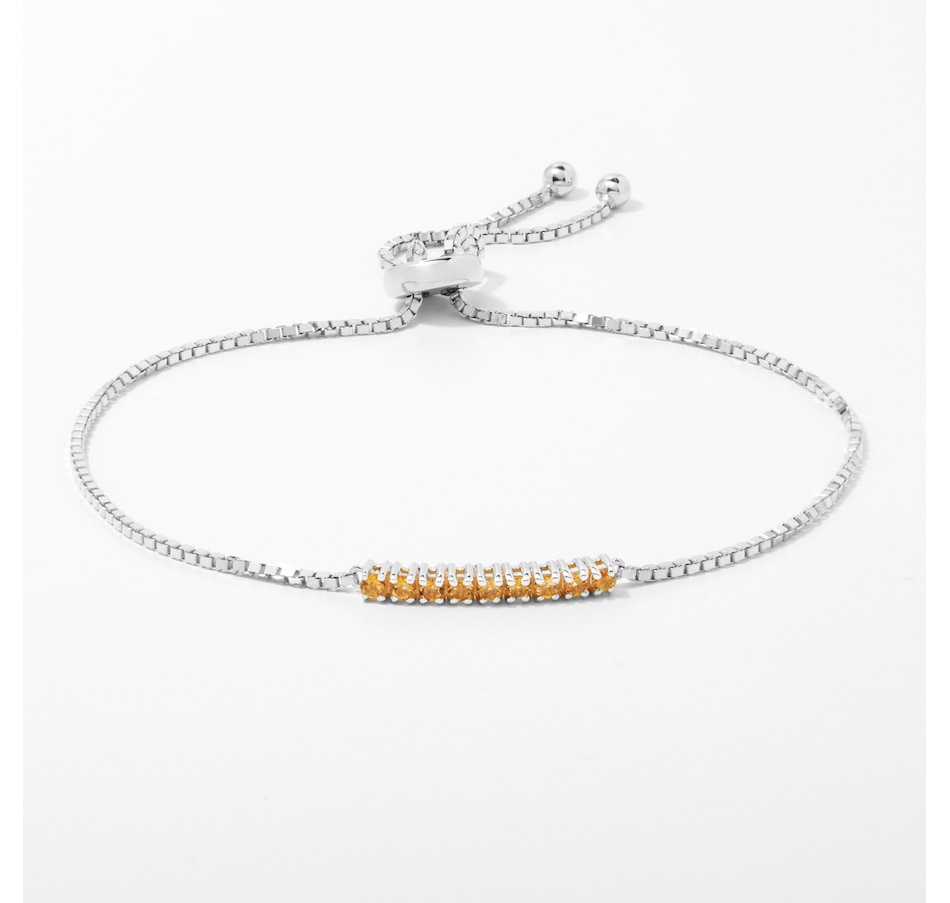 Image 254115_WGCIT.jpg, Product 254-115 / Price $699.33, Graziela Gems 14K Gold Gemstone Bolo Bracelet from Graziela Gems on TSC.ca's Jewellery department