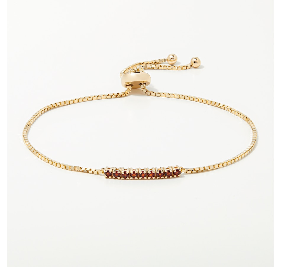 Image 254115_YGGAR.jpg, Product 254-115 / Price $699.33, Graziela Gems 14K Gold Gemstone Bolo Bracelet from Graziela Gems on TSC.ca's Jewellery department