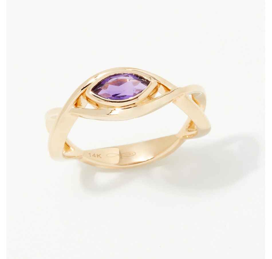 Image 254121_AMY.jpg, Product 254-121 / Price $899.33, Graziela Gems 14K Yellow Gold Gemstone Ring from Graziela Gems on TSC.ca's Jewellery department