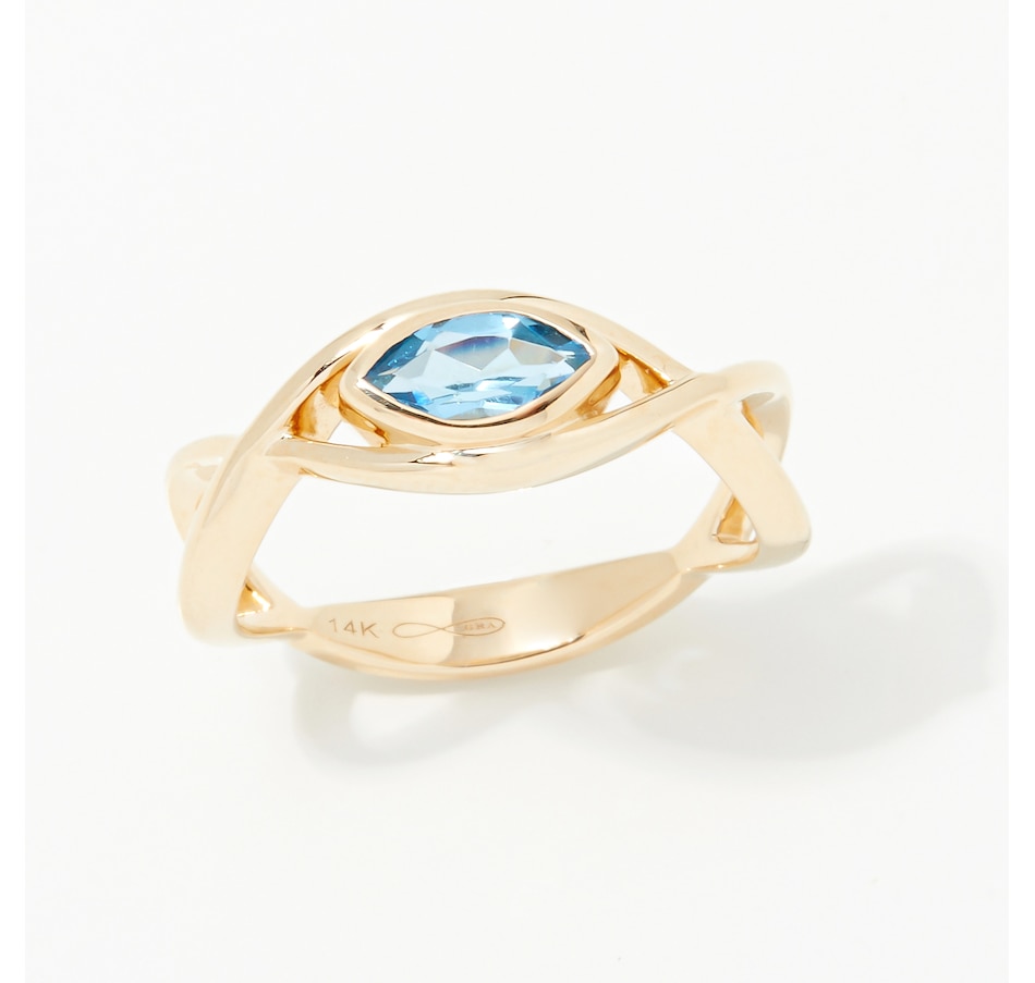Image 254121_SWBTZ.jpg, Product 254-121 / Price $899.33, Graziela Gems 14K Yellow Gold Gemstone Ring from Graziela Gems on TSC.ca's Jewellery department