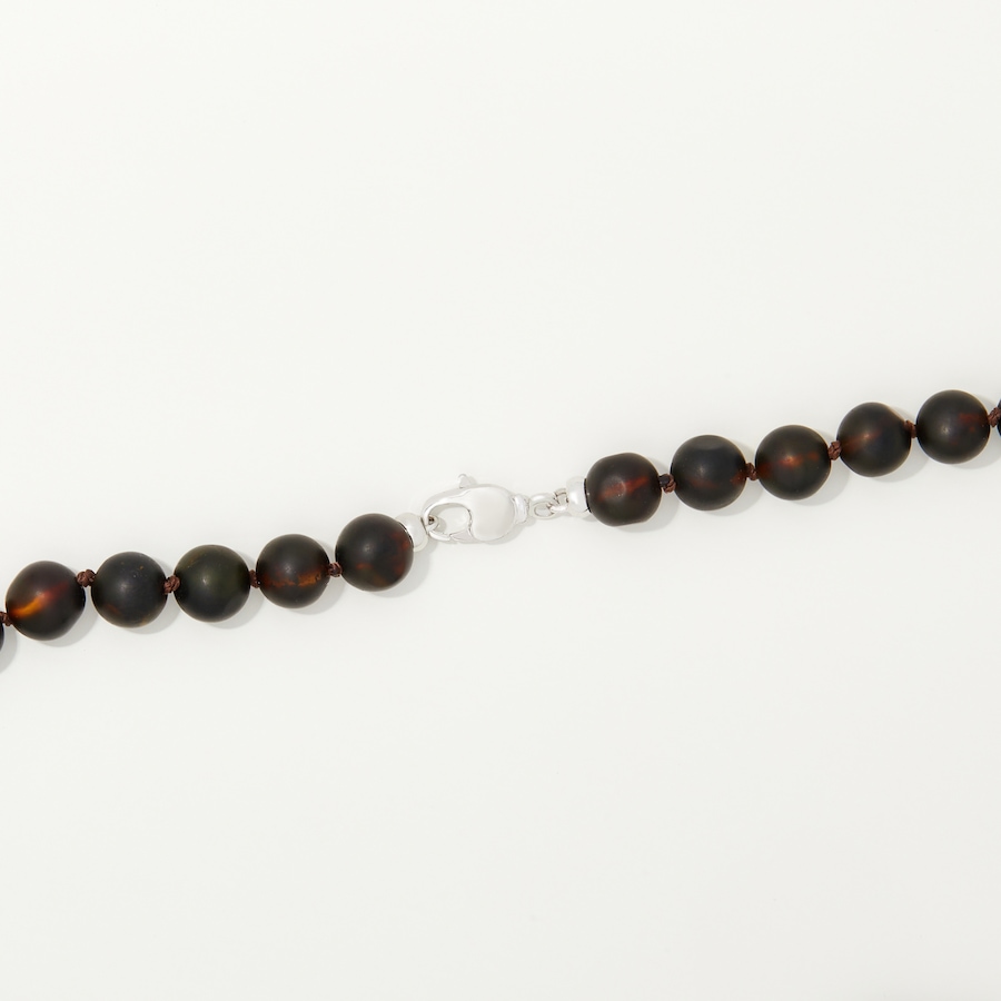 Image 254160_ALTMORE1.jpg, Product 254-160 / Price $299.99, Amber Extraordinaire Artisan Collection Sterling Silver Marble and Black Amber Necklace from Amber Extraordinaire on TSC.ca's Jewellery department