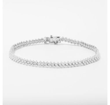EVERA Diamonds 14K Gold 3.00 av. ctw Diamond Bracelet