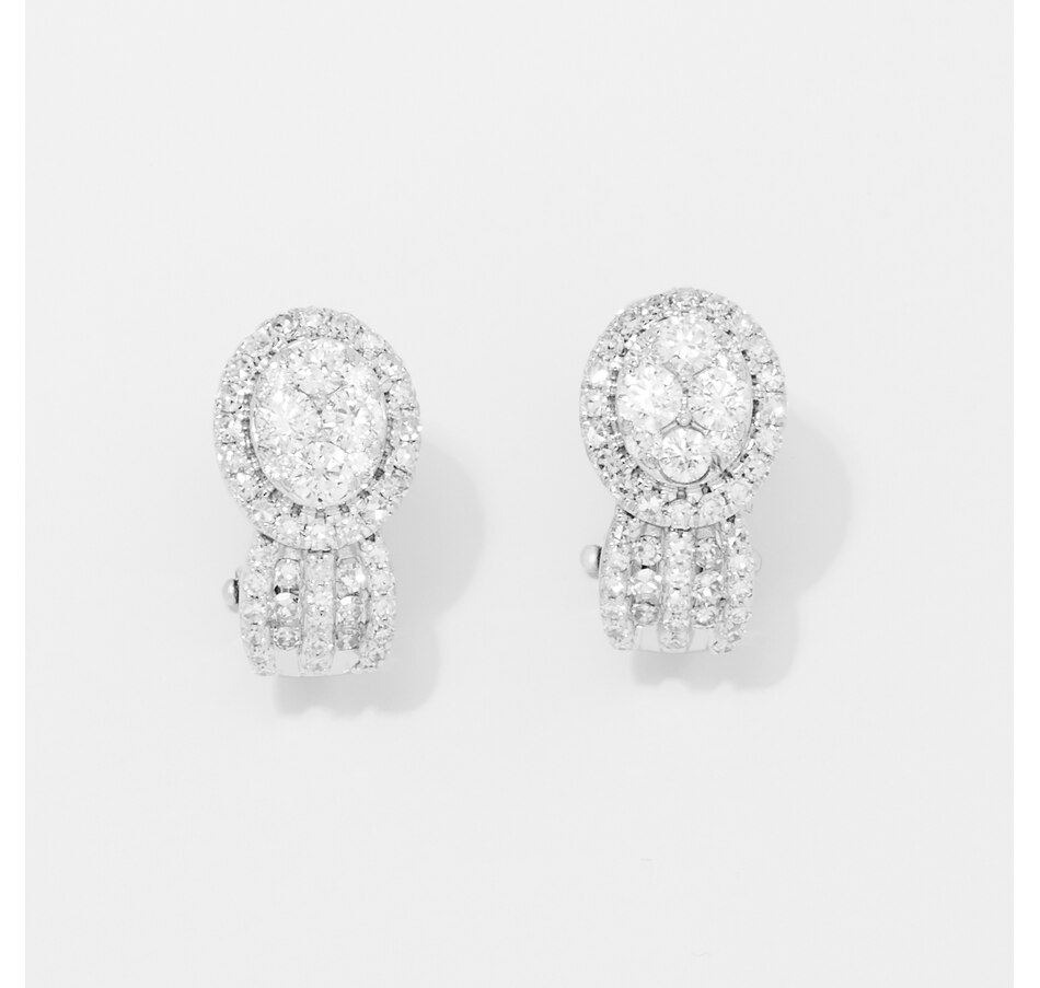 Image 254188.jpg, Product 254-188 / Price $1,199.99, EVERA Diamonds 14K White Gold 1.25 av. ctw Diamond Earrings from Evera Diamonds on TSC.ca's Jewellery department