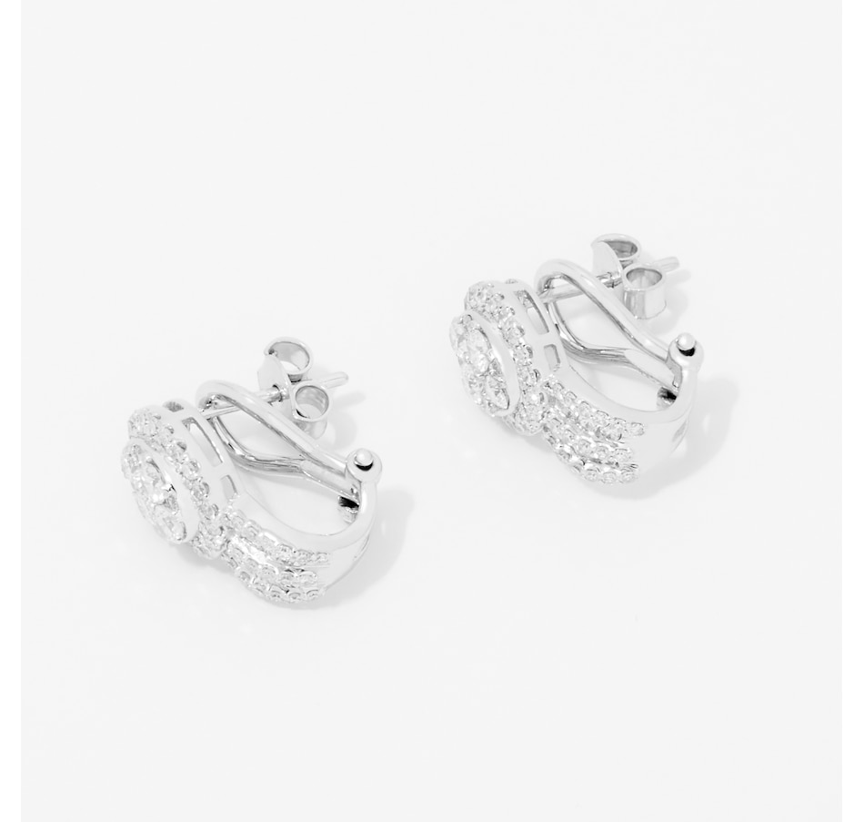 Image 254188_ALTMORE1.jpg, Product 254-188 / Price $1,199.99, EVERA Diamonds 14K White Gold 1.25 av. ctw Diamond Earrings from Evera Diamonds on TSC.ca's Jewellery department
