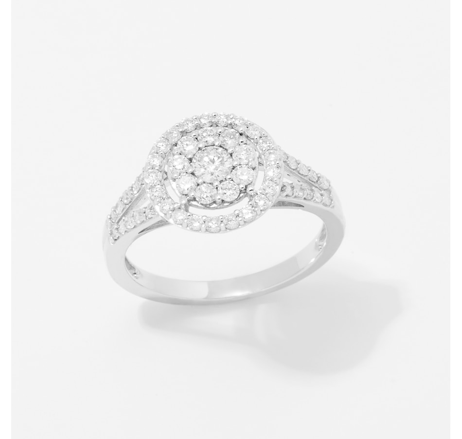 Image 254213.jpg, Product 254-213 / Price $479.33, EVERA Diamonds 10K White Gold 0.75 av. ctw Diamond Ring from Evera Diamonds on TSC.ca's Jewellery department