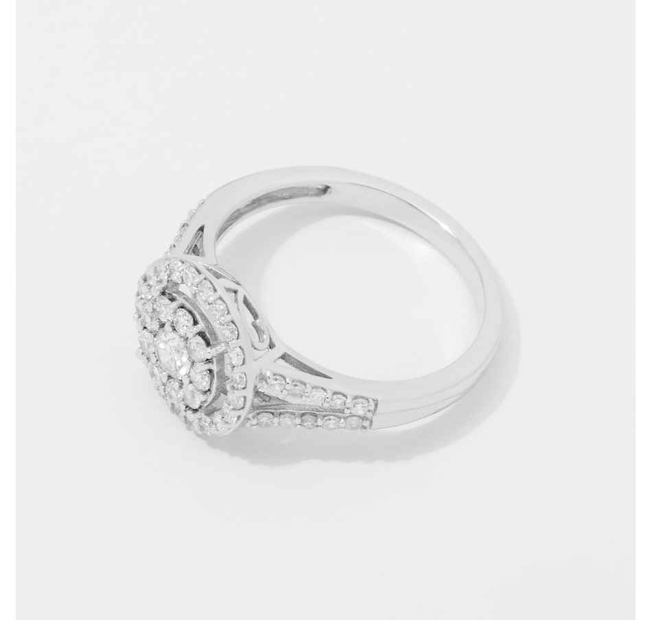 Image 254213_ALTMORE1.jpg, Product 254-213 / Price $479.33, EVERA Diamonds 10K White Gold 0.75 av. ctw Diamond Ring from Evera Diamonds on TSC.ca's Jewellery department